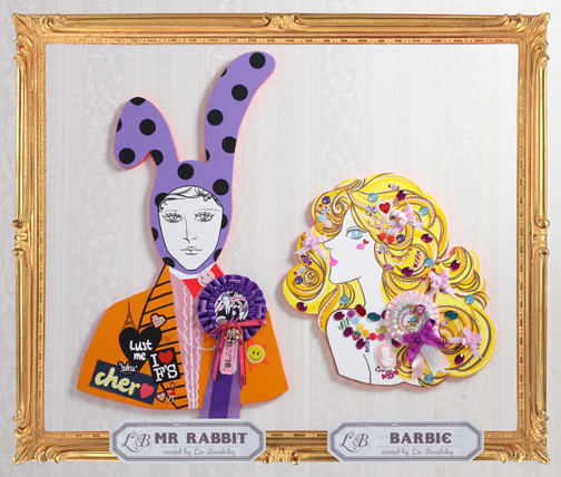 Fabulous Faces Mr Rabbit & Barbie