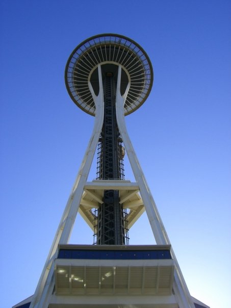 Blue Seattle Tower